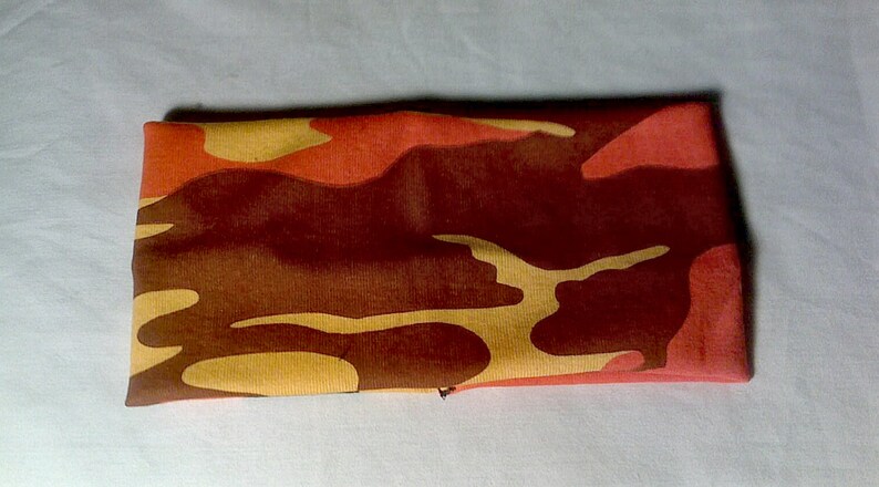 orange hunting headband
