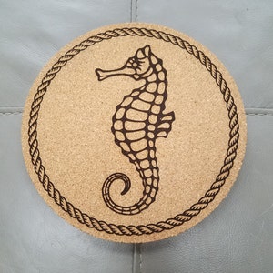 Cork Trivet, Nautical Decor, Kitchen & Dining Accessory