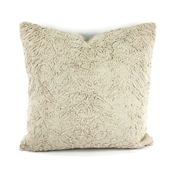 20x20 Fur Pillow Etsy