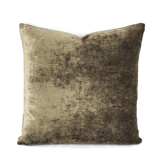 Sahara Taupe Textured Throw Pillow 20x20