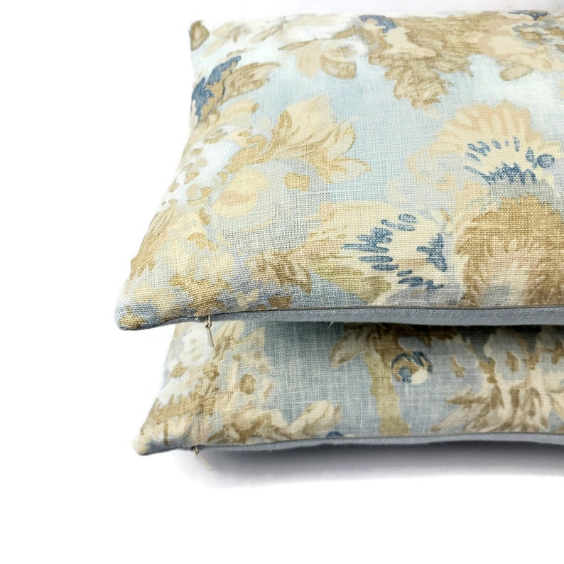 Ralph Lauren Gardiner's Bay Flora in Seaglass Lumbar Etsy