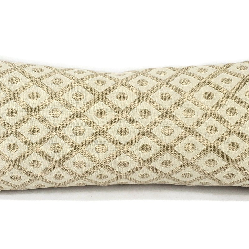 Cream + Tan Forma No. 2 Lumbar Pillow main image 1