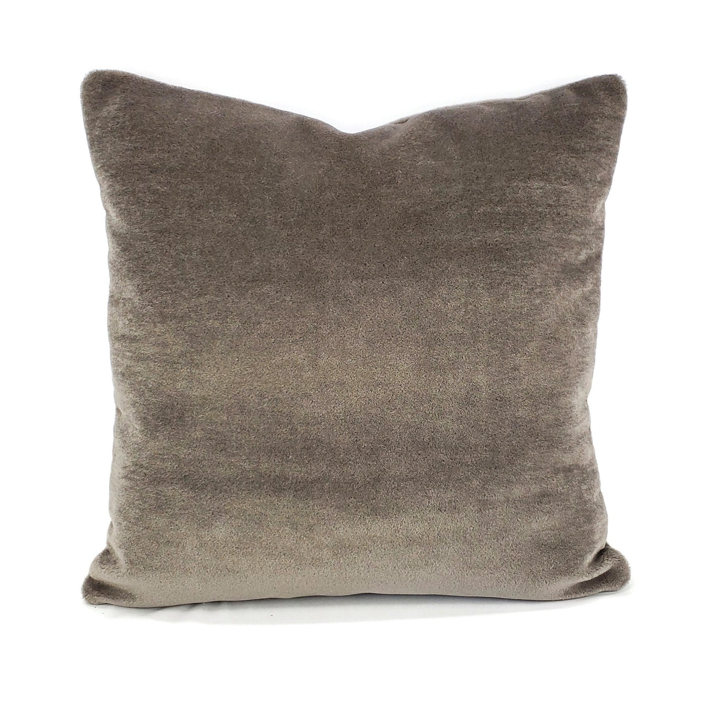 mohair cushion cover