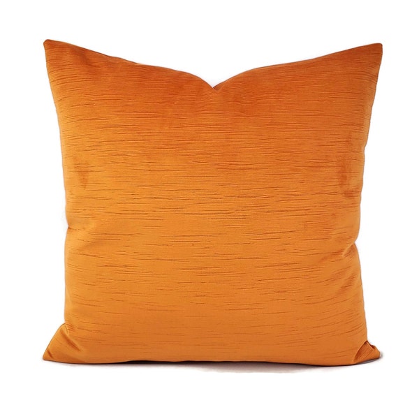 Burnt Orange Pillow Etsy