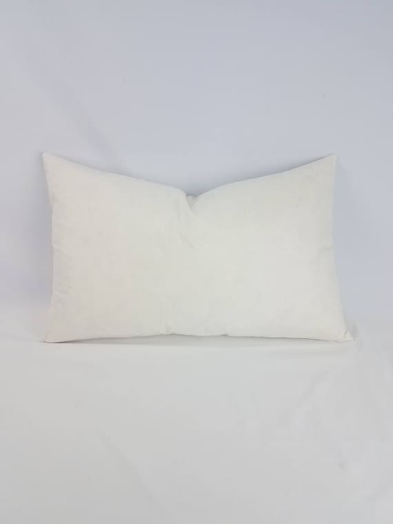 Lumbar Pillow Cover Insert 95 5 Feather Down Rectangle Etsy