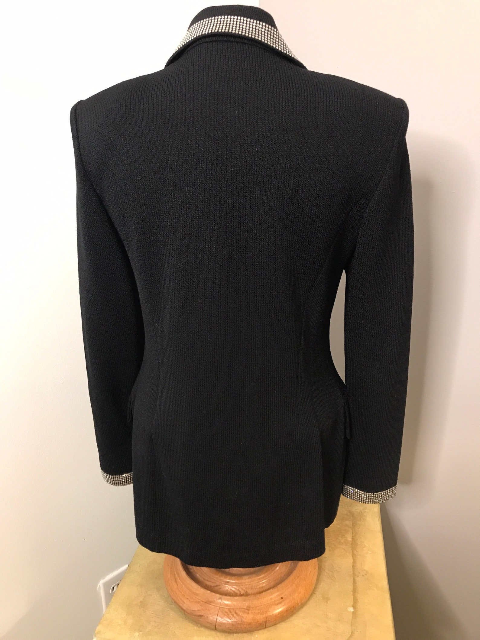 Vintage St John Evening Jacket Sz 4 Etsy