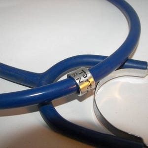 Custom Personalized stethoscope ID, Nurse Gift, Doctor Gift, engraved Stethoscope tag