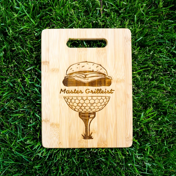 Golf Cutting Board Etsy
