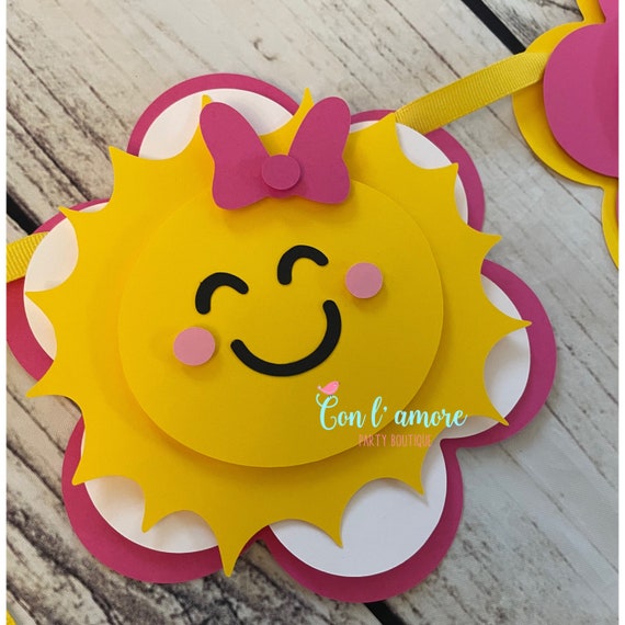 You are my sunshine banner | sunshine high chair banner| sunshine birthday banner| Il_570xn
