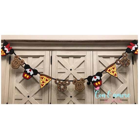 Mouse snacks banner, snacks, treats banner Il_570xn