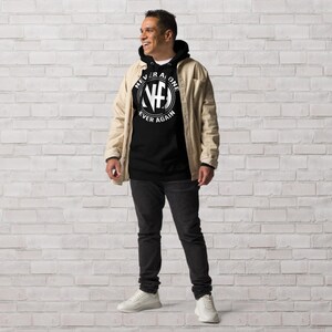 NA Never Alone Never Again Narcotics Anonymous Unisex Hoodie - NA Clothing - NA Vendor - Clean and Serene!