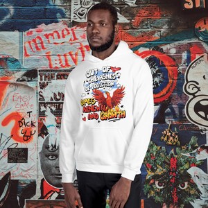 DIS Phoenix Renewal and Growth Unisex Recovery Hoodie Living Clean and Serene NA
