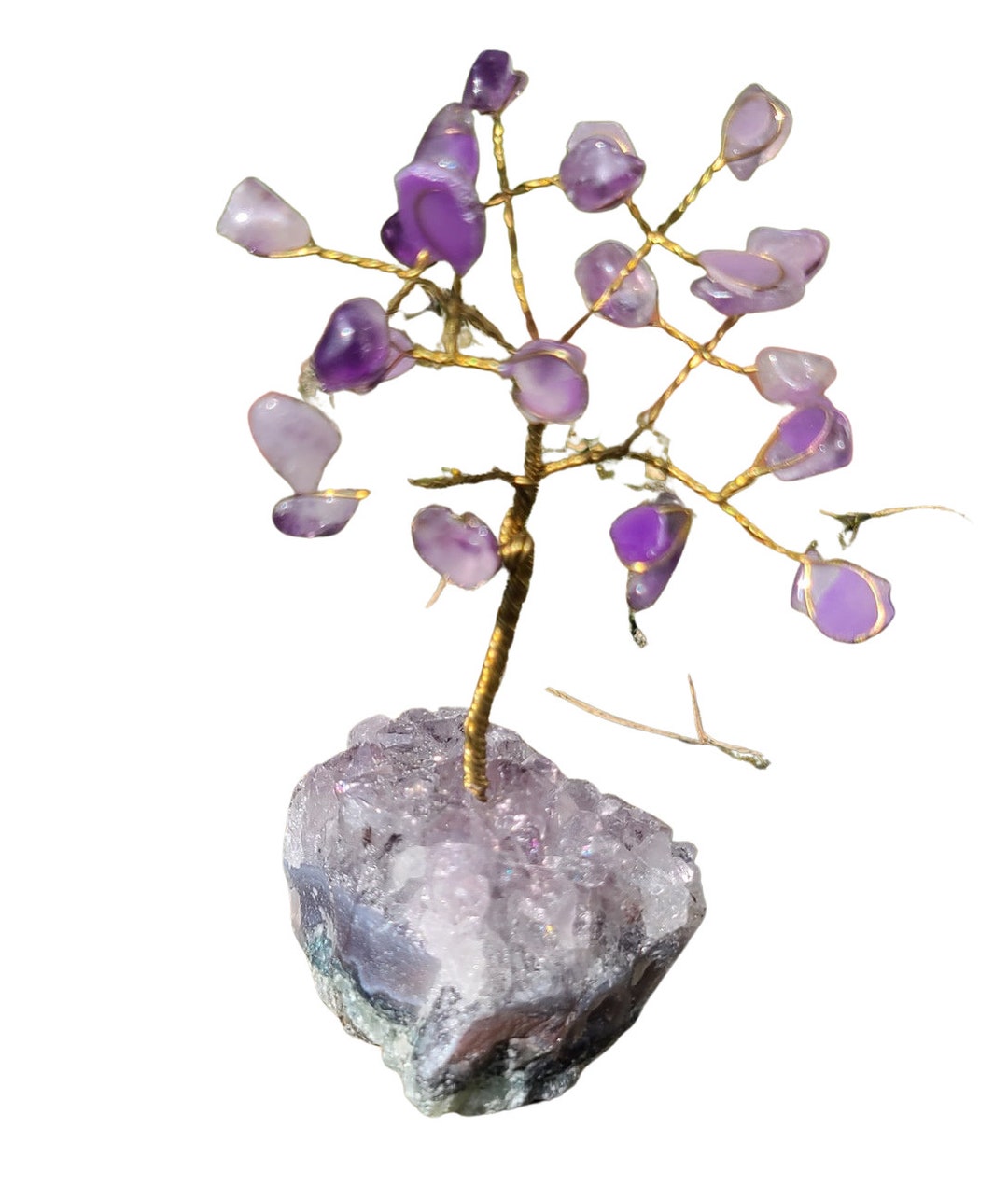 Amethyst Small Wire Gem Tree Sober Stone Healing Tree of - Etsy
