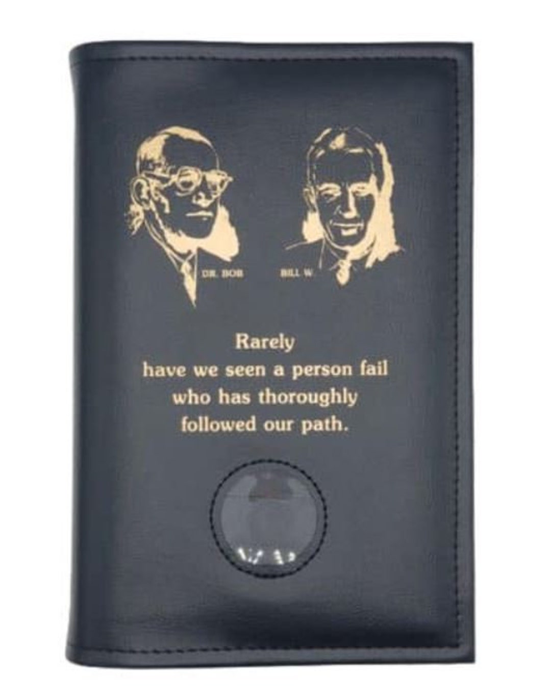 AA Single Book Cover for AA Big Book Hardcover With Bill &amp; Bob and ...