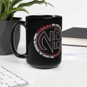 NA Live Clean or Die Mug - One Disease- One Program- One Promise Narcotics Anonymous Recovery Gift 12 Step Coffee Mugs NA Just for today