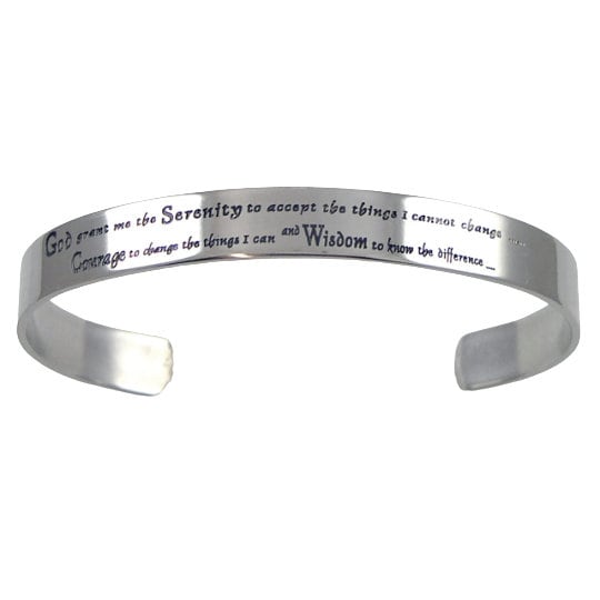Serenity Prayer Bracelet Etsy Canada