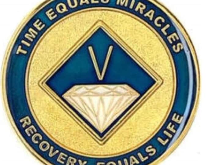 Narcotics Anonymous No Matter What Chip, NA Recovery Slogan Medallions