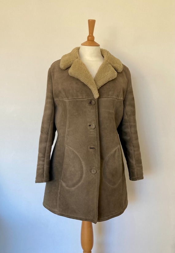 1970’s sheepskin coat by Bailys of Glastonbury UK 