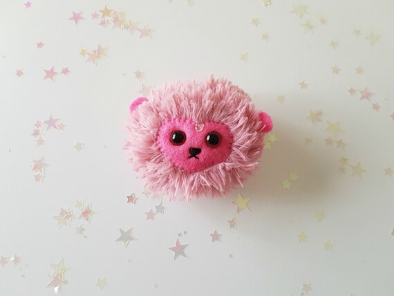 Pink Fluffy Monster Pygmy Puff Harry Potter Christmas Gift | Etsy
