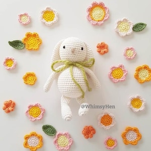 Crochet BunnyPattern / Amigurumi Bunny Pattern / Crochet Lop Ear Rabbit Pattern / Baby Easter Bunny image 2