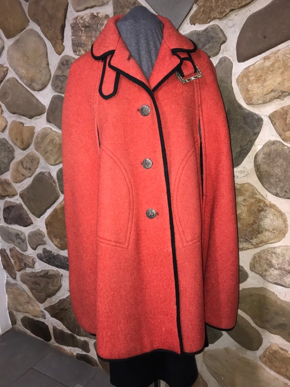 Vintage Lodencoat Cape/Cloak/Serape - Free Domesti