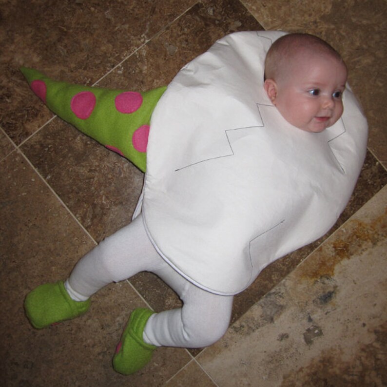 Baby Dino Hatching Egg Costume now including hat Etsy