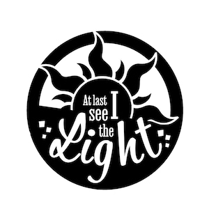 At last I see the Light Decal