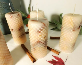 Gingerbread House Pillar Candles