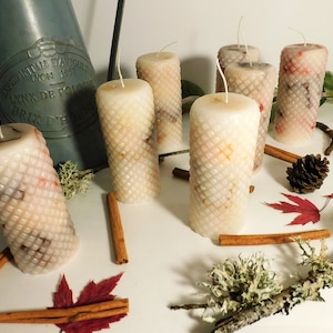 Handcrafted Cinnamon Chai Pillar Candles