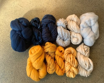 Deep sea diving Yarn and fibre pack for weaving