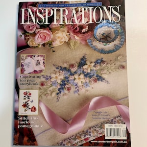 Inspirations Magazine, Issue 39, Published in 2003 - Beautiful Embroidery and Project Ideas