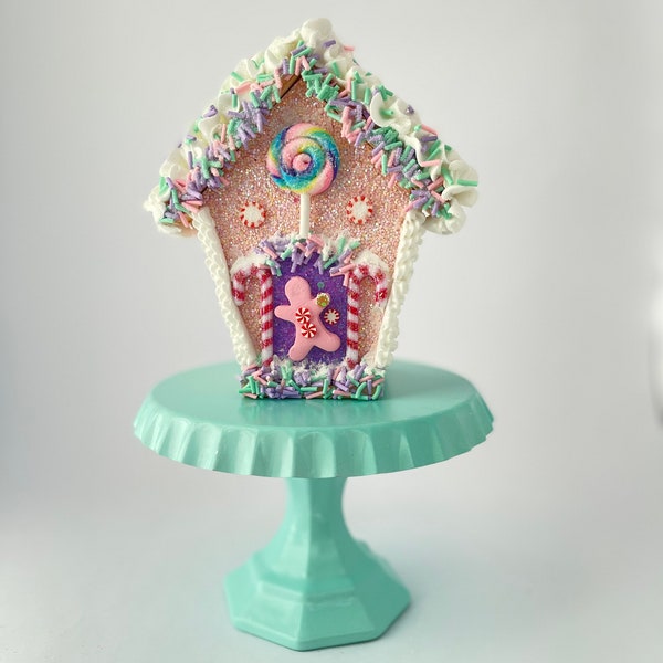 Pastel Gingerbread House Etsy