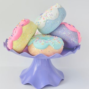 Faux Donuts, Fake Bake Donuts, Fake Donuts, Birthday Party Decor, Christmas Tree Ornaments, Wreath Attachments