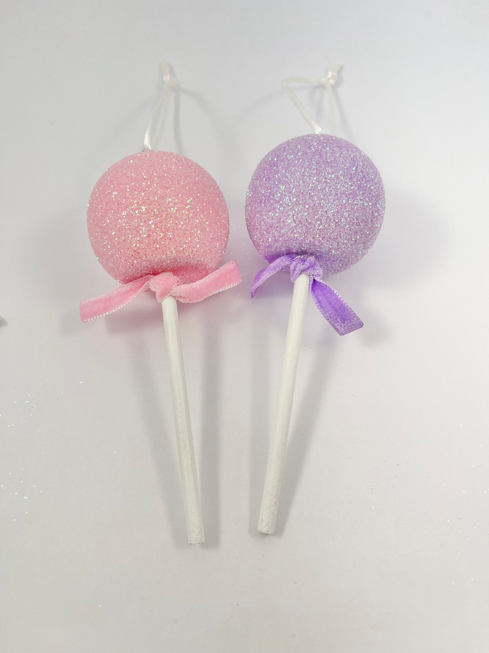 Lollipop Christmas Tree Ornaments Lollipop Ornaments Candy Etsy