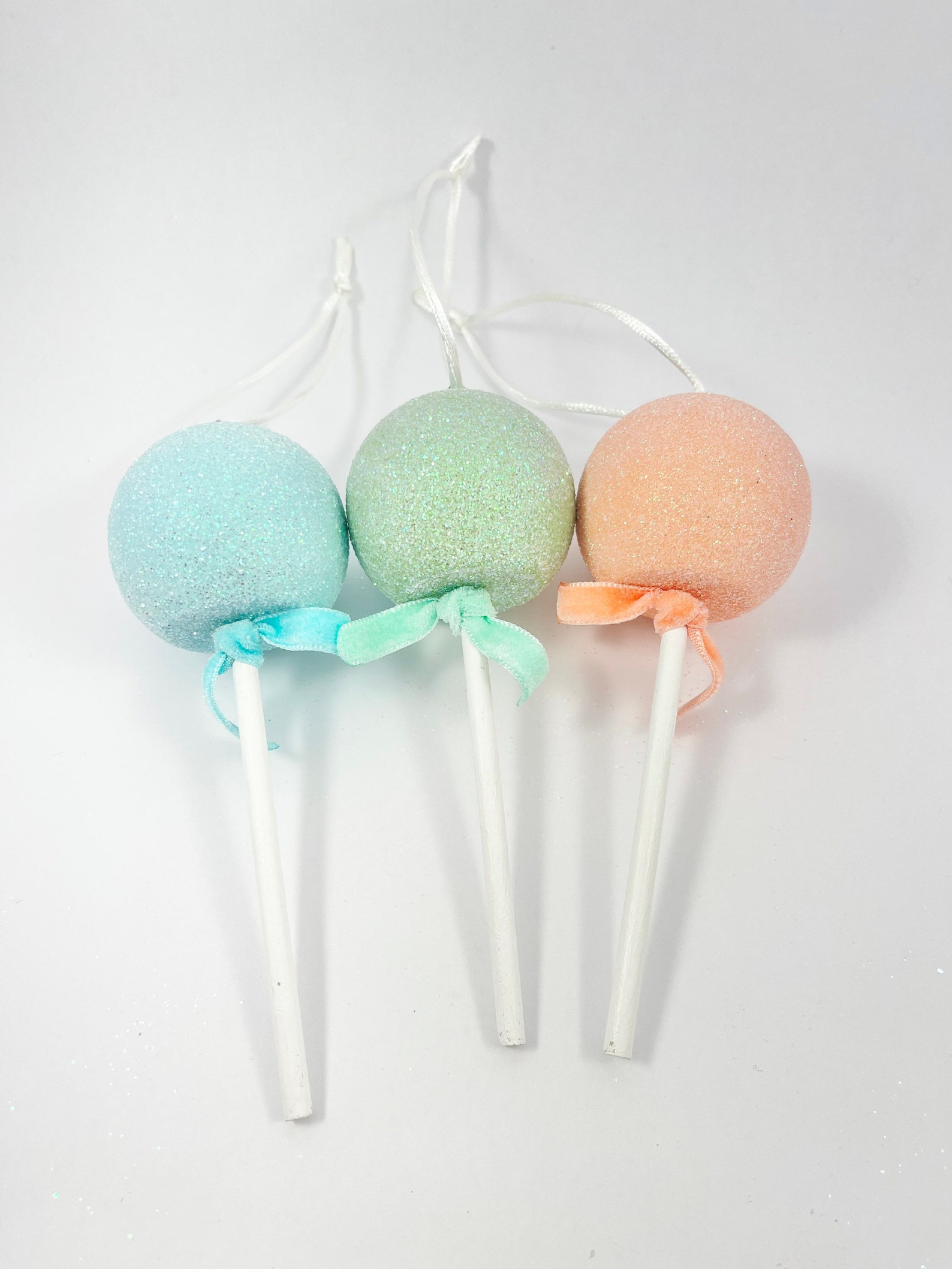 Lollipop Christmas Tree Ornaments Lollipop Ornaments Candy Etsy