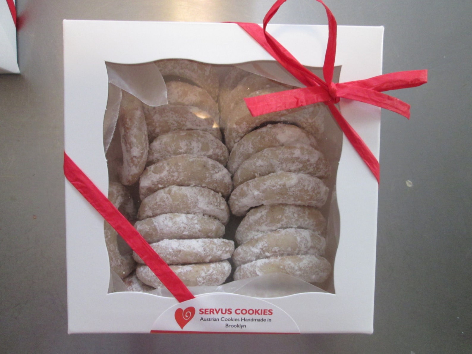 Original Austrian Vanillekipferl (Vanilla Hazelnut Crescents) - 14 oz