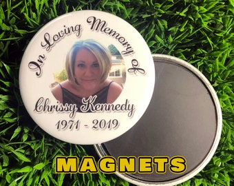 20+ In loving Memory of Rest In Peace 2 inch Magnets