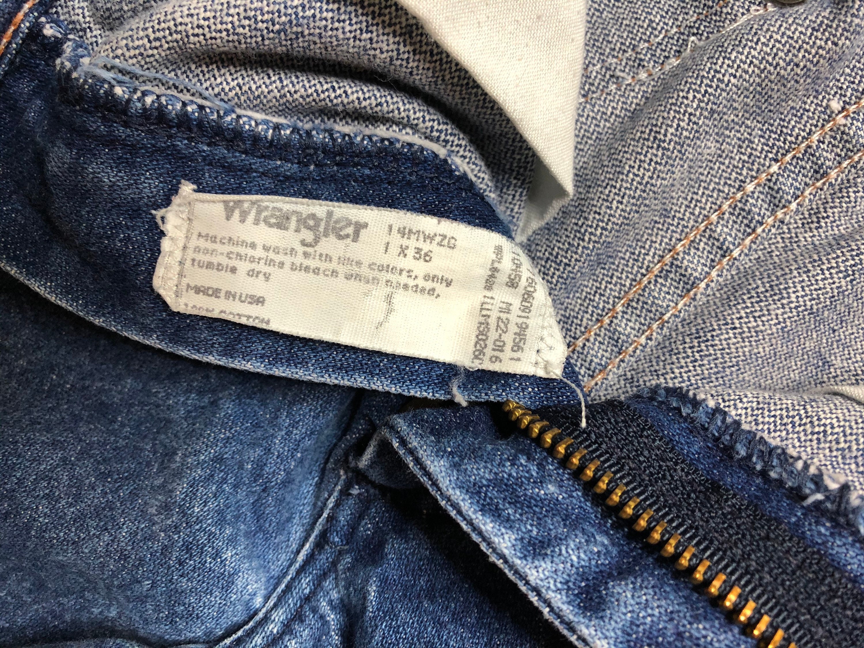 Vintage Wrangler Jeans High Waist Rise 70s 80s Wedgie Fit USA | Etsy
