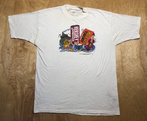 Vintage Hershey's Tshirt 1990 90s Reese's Kisses Candy | Etsy