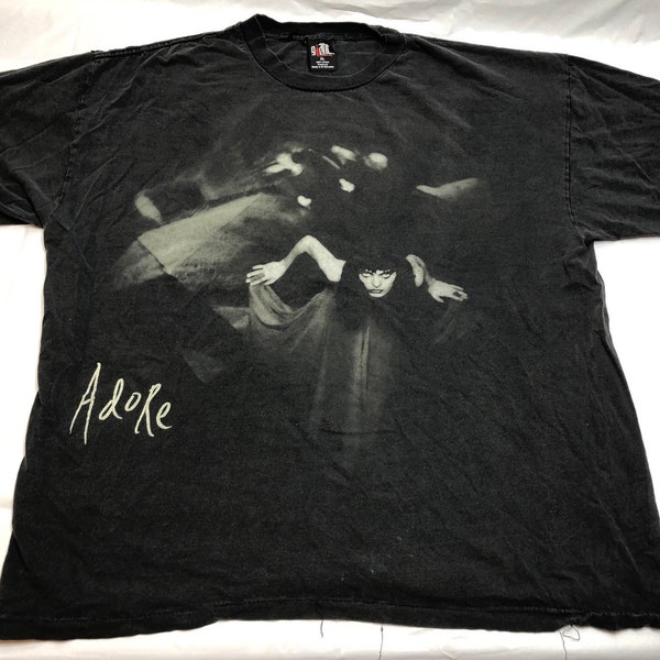 Smashing Pumpkins Tshirt 1998 90s Vintage Adore Band Shirt Black Double Sided Rare Tee XL