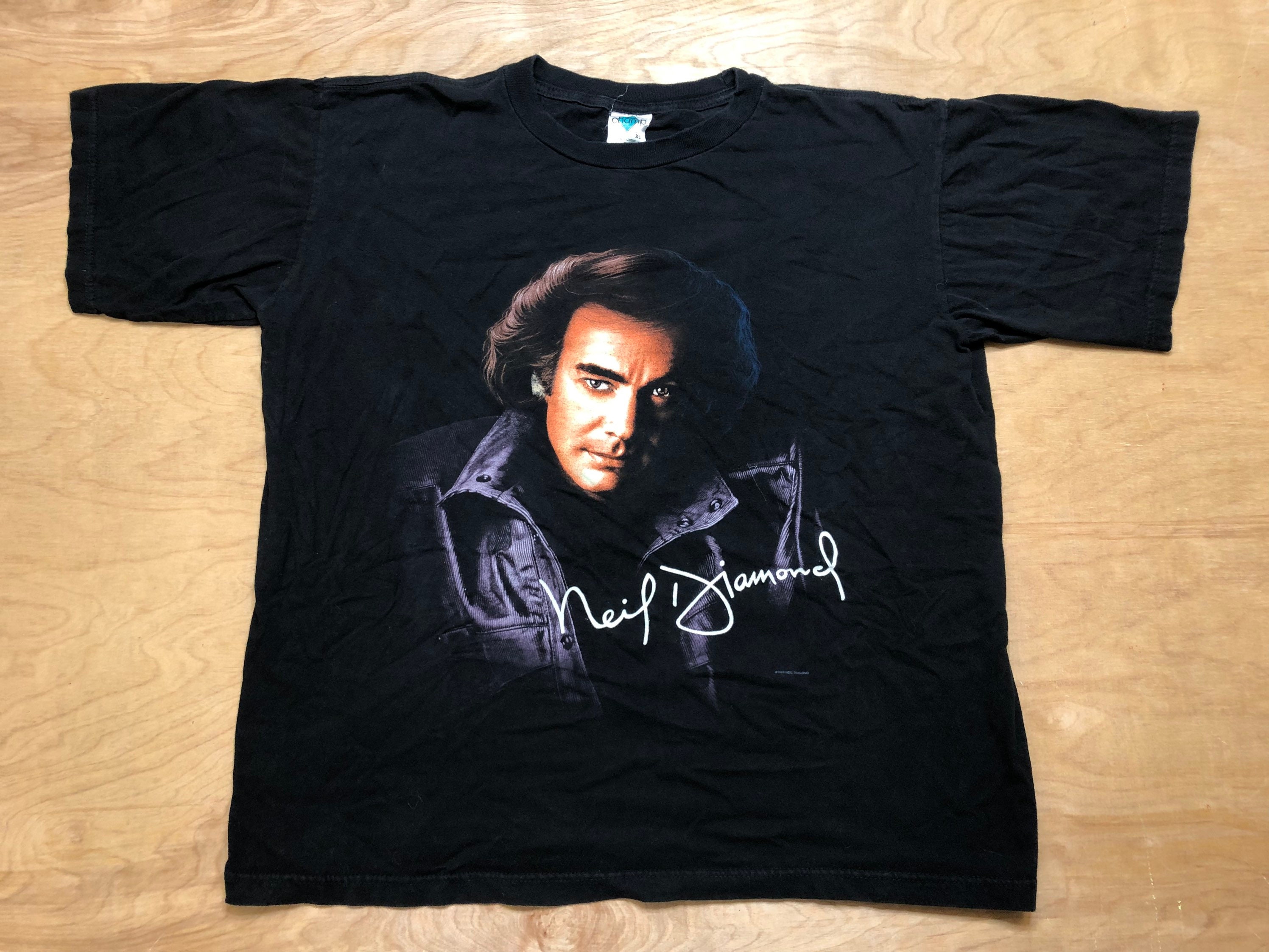 neil diamond vintage t shirt