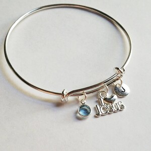 Enjoy the Journey Bracelet Travel Charm Silver Adjustable Bangle Personalized Bracelet Swarovski Crystal Birthstone Jewelry Etsy