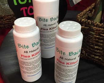 Bite Back, Flea Powder, Natural, No Chemicals, Flea Powder that is safe for kids & pets