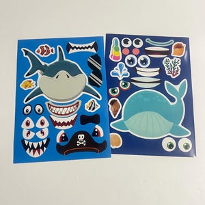 Under the Sea Activity Box, Ocean Craft Kit for Kids, Screen Free Kids Craft Box, Ocean Themed Art Kit, Creative Activity Gift for Children image 6