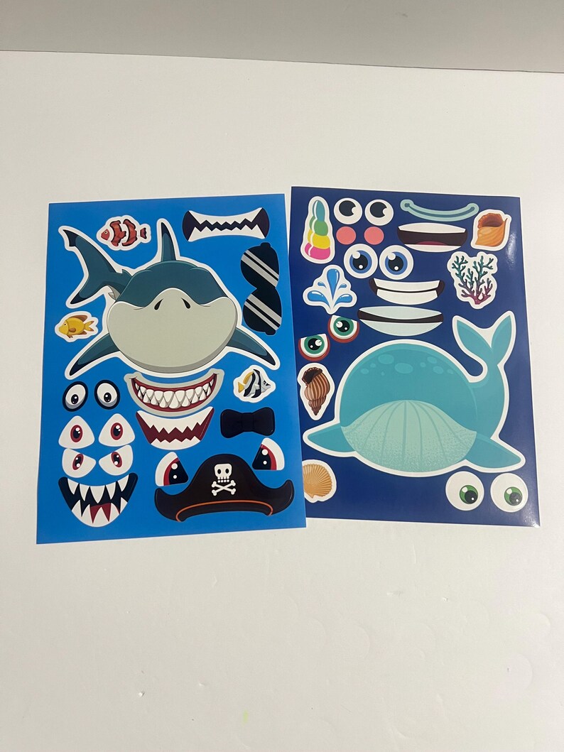 Under the Sea Activity Box, Ocean Craft Kit for Kids, Screen Free Kids Craft Box, Ocean Themed Art Kit, Creative Activity Gift for Children image 6
