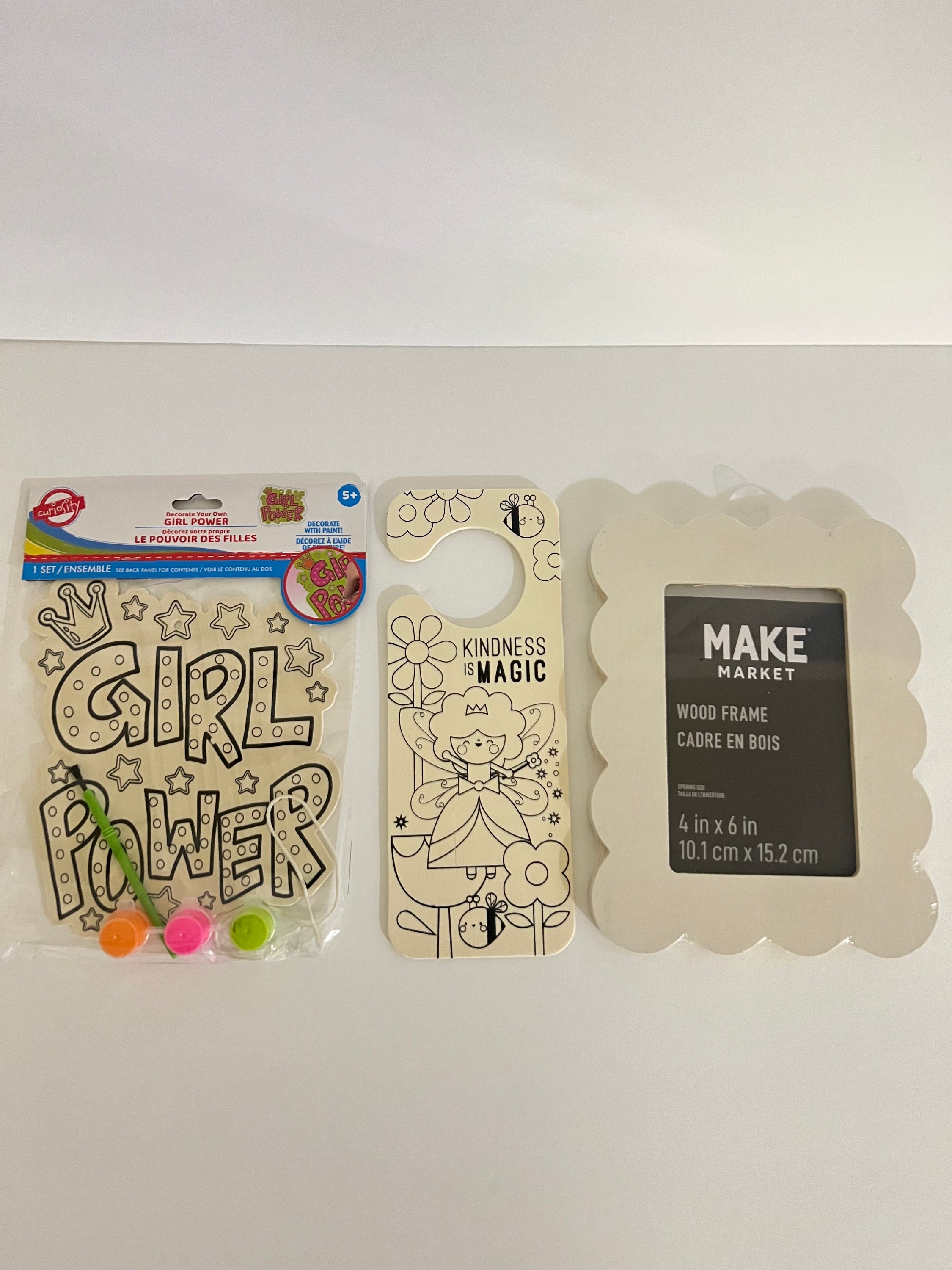 Girl Power Activities, Craft Boxes for Girls, Art Boxes for Kids, Busy