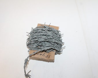 Leather barbed wire Cord Copper Coloured