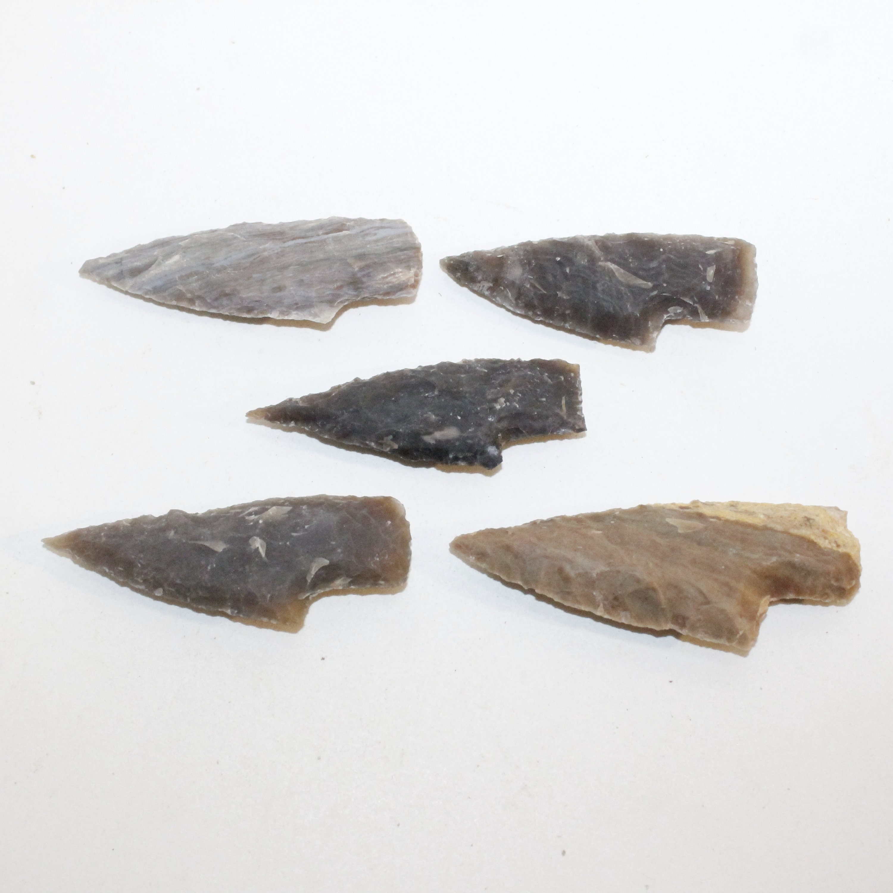 5 Small Stone Ornamental Knife Blades 3913 Mountain Man Etsy