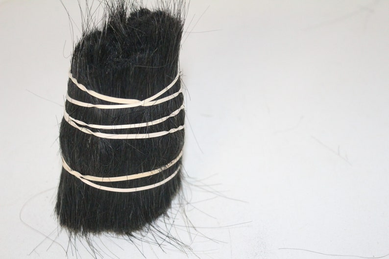 1 Medium Cow tail hair bundle 12 lb...... b1289............