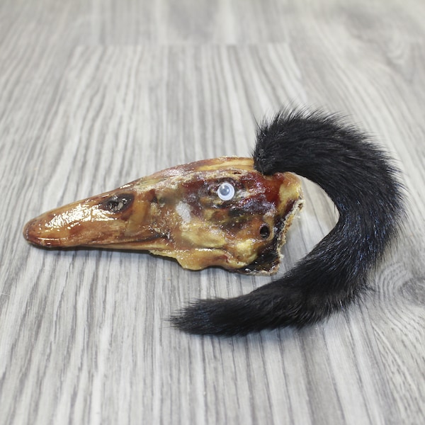 Duck Head with Mink Tail Mohawk  #4144